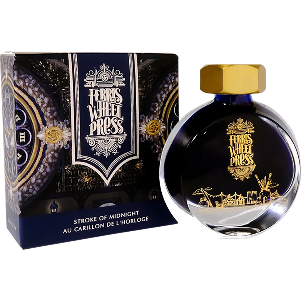 Ferris Wheel Press Ink Bottle - Stroke of Midnight - 38ml-Pen Boutique Ltd