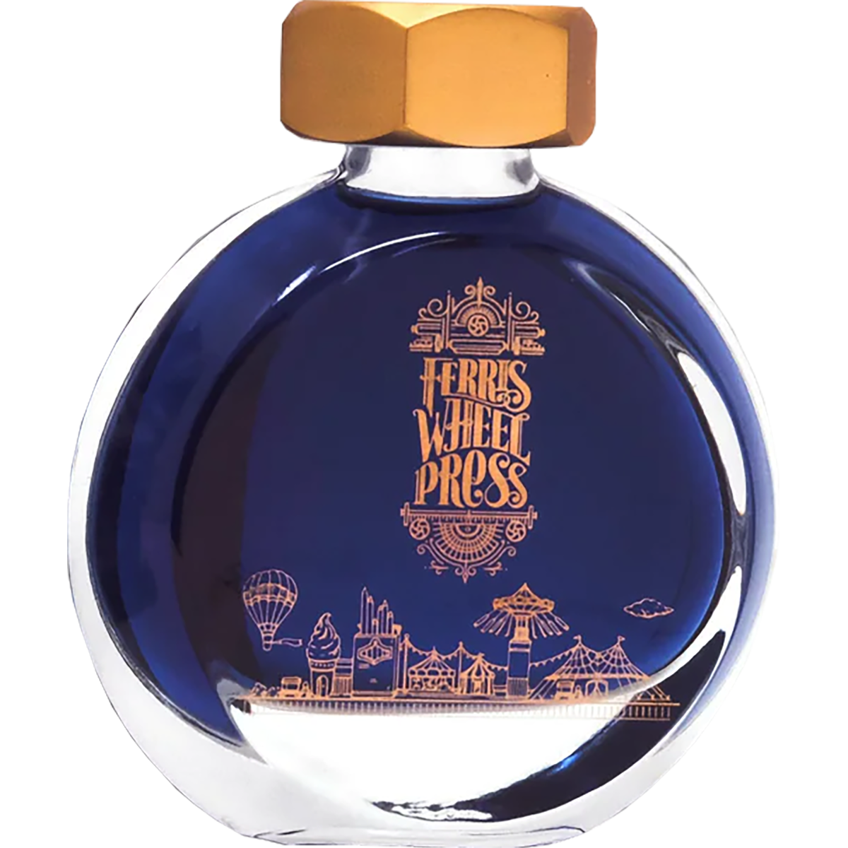 Ferris Wheel Press Ink Bottle - Tanzanite Sky - 38ml-Pen Boutique Ltd