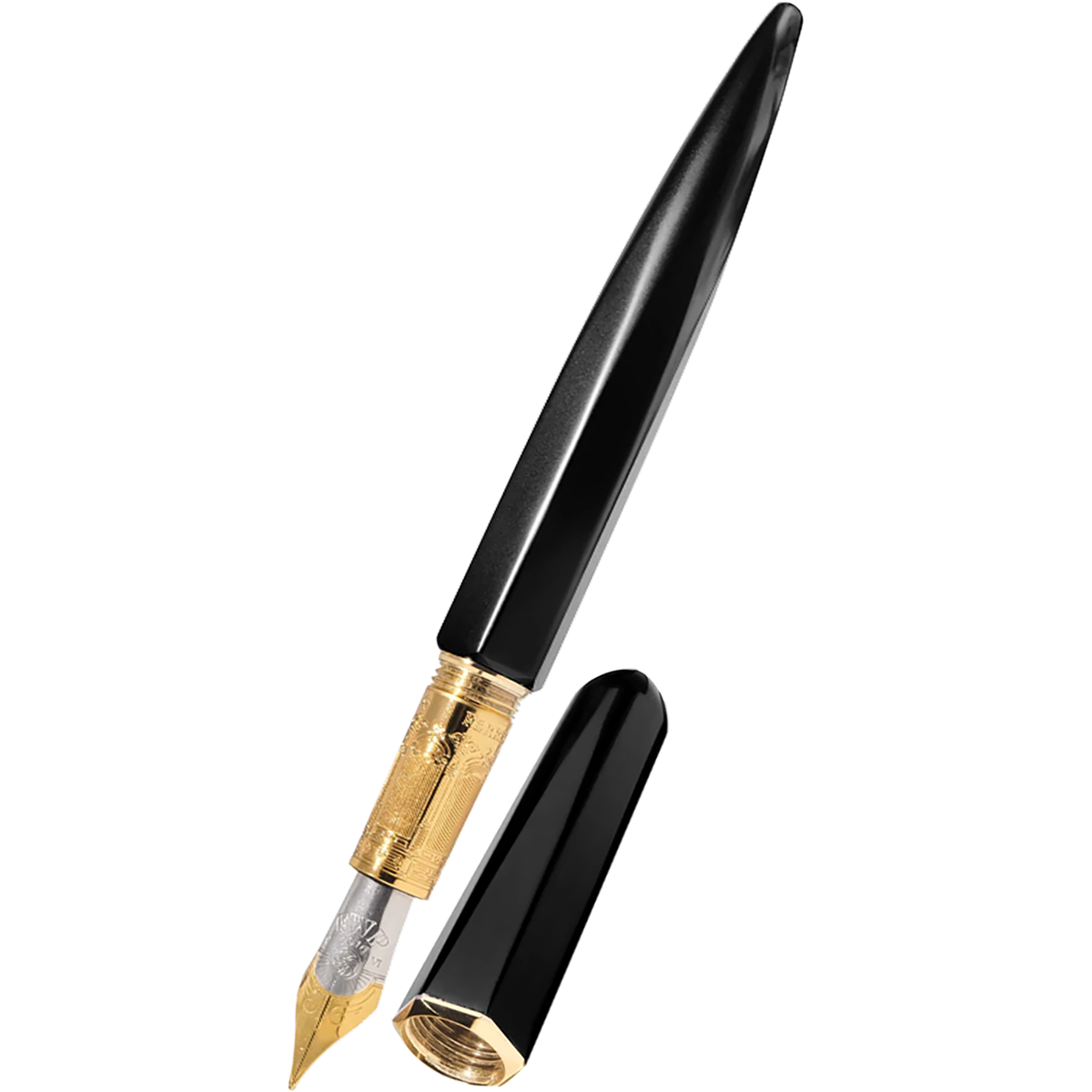 Ferris Wheel Press The Marquise Fountain Pen - Nevermore Noir-Pen Boutique Ltd