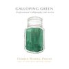 Ferris Wheel Press Calligraphy Ink Bottle - Galloping Green - 28ml - Pen Boutique Ltd