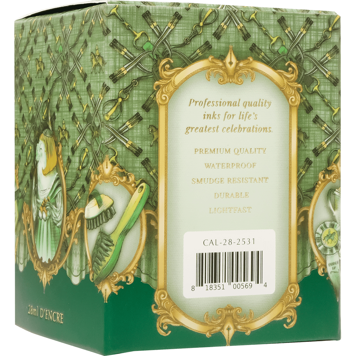 Ferris Wheel Press Calligraphy Ink Bottle - Galloping Green - 28ml - Pen Boutique Ltd