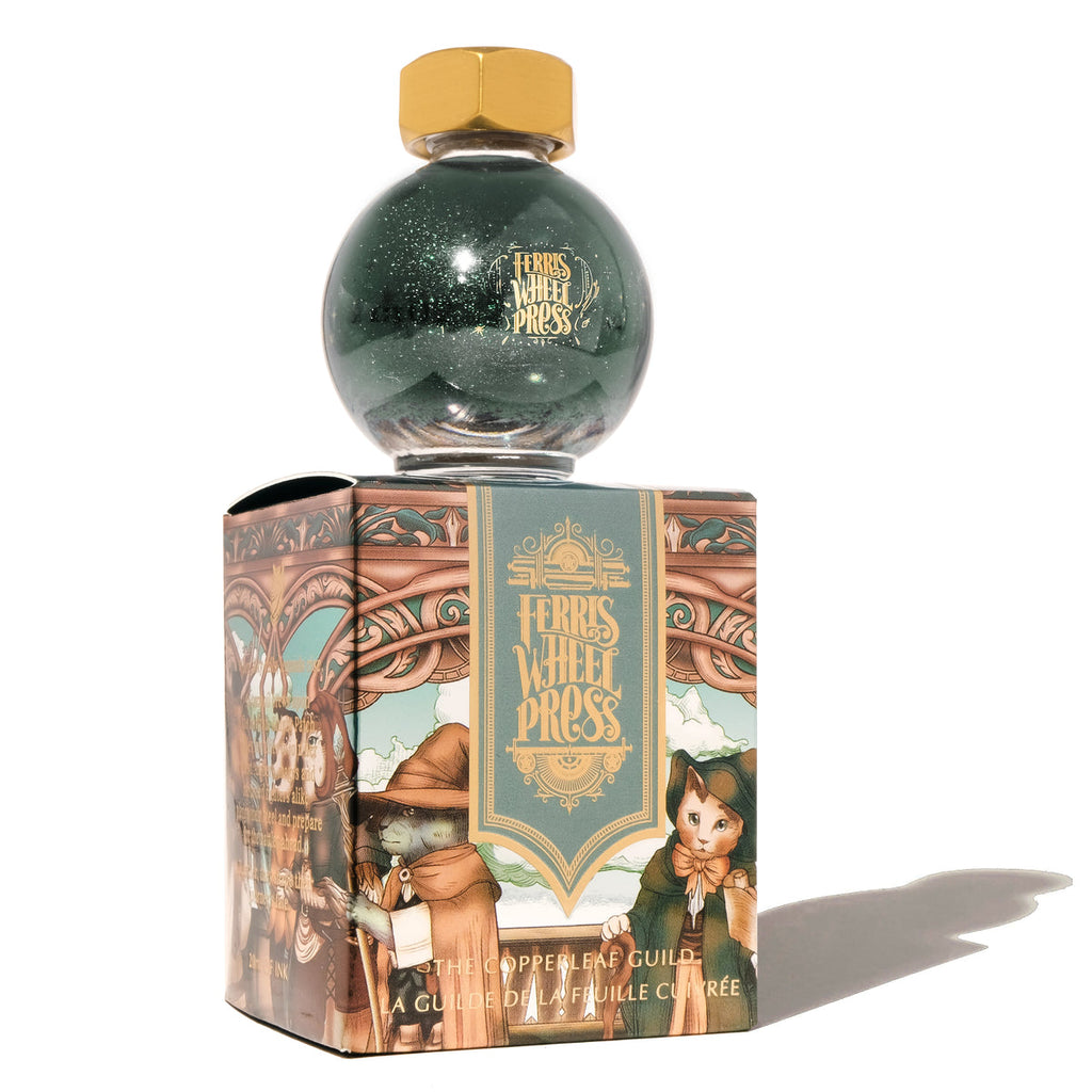 Ferris Wheel Press FerriTales The Book of Knights Ink Bottle - Copperleaf Guild - 20ml