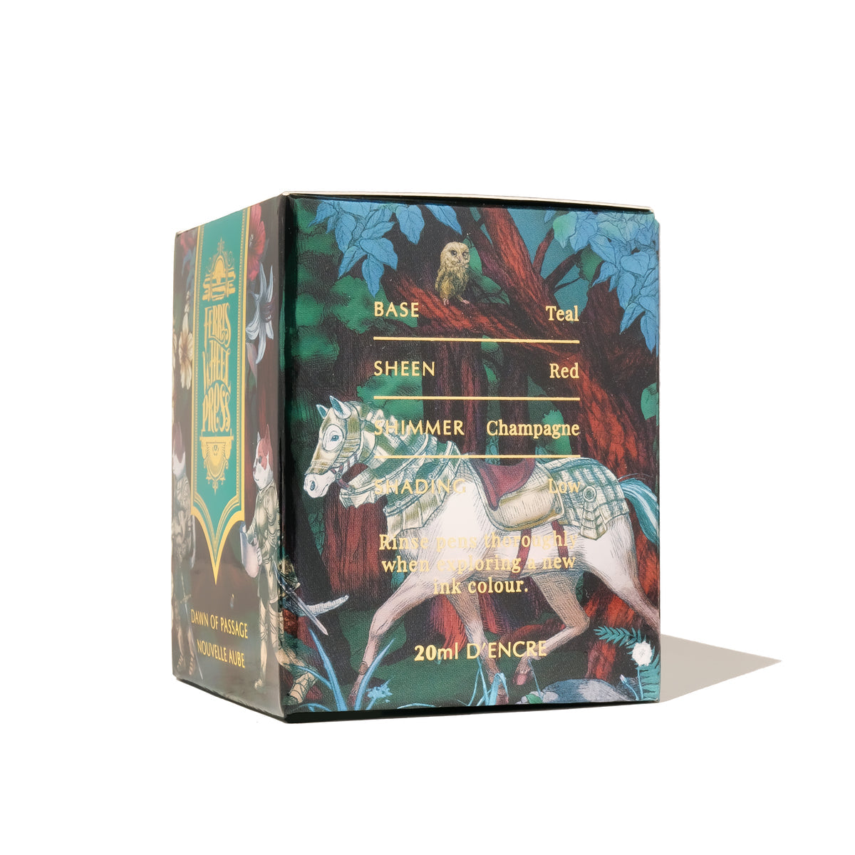 Ferris Wheel Press FerriTales The Book of Knights Ink Bottle - Dawn of Passage - 20ml