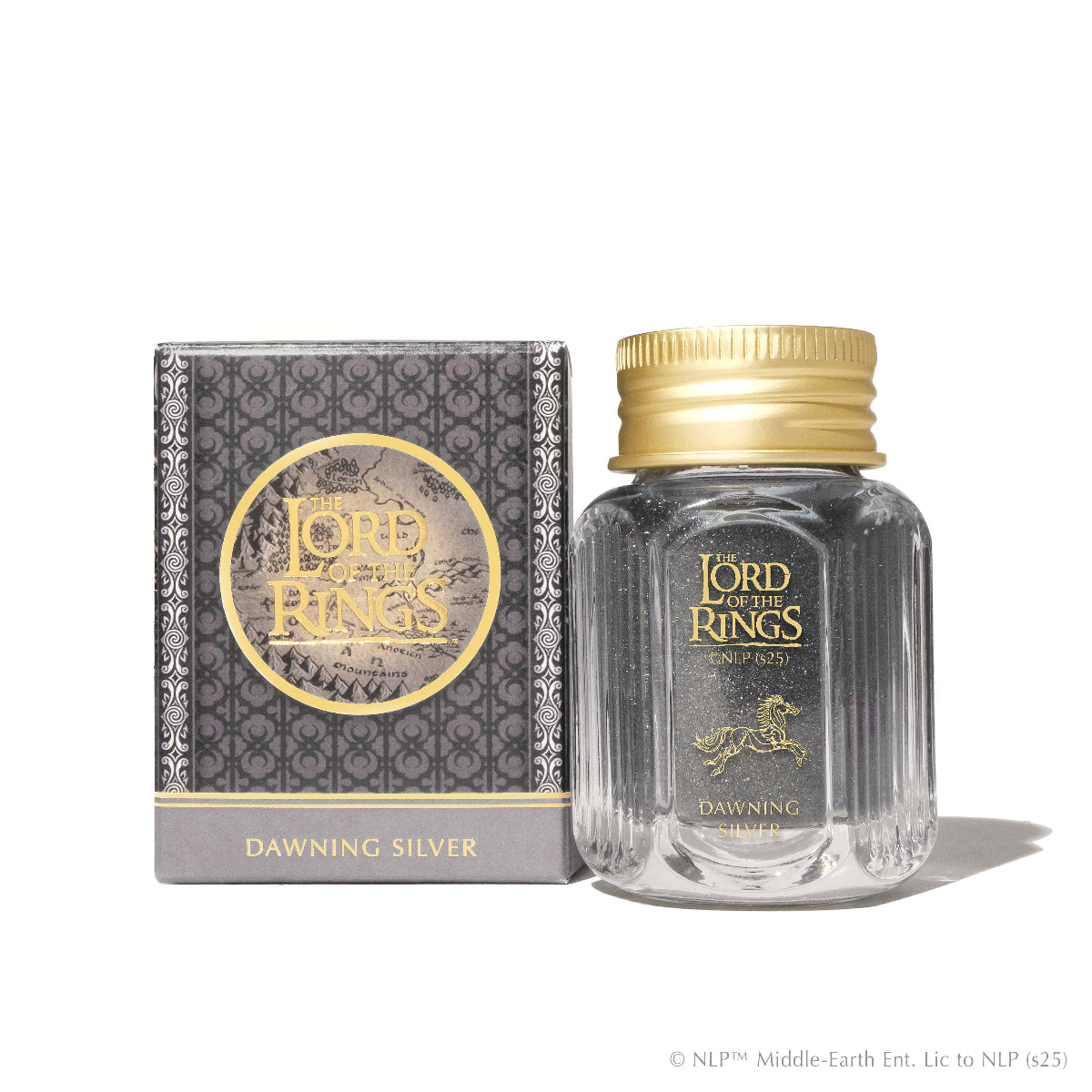 Ferris Wheel Press x Lord of the Rings Ink Bottle - Dawning Silver - 28 ml-Pen Boutique Ltd