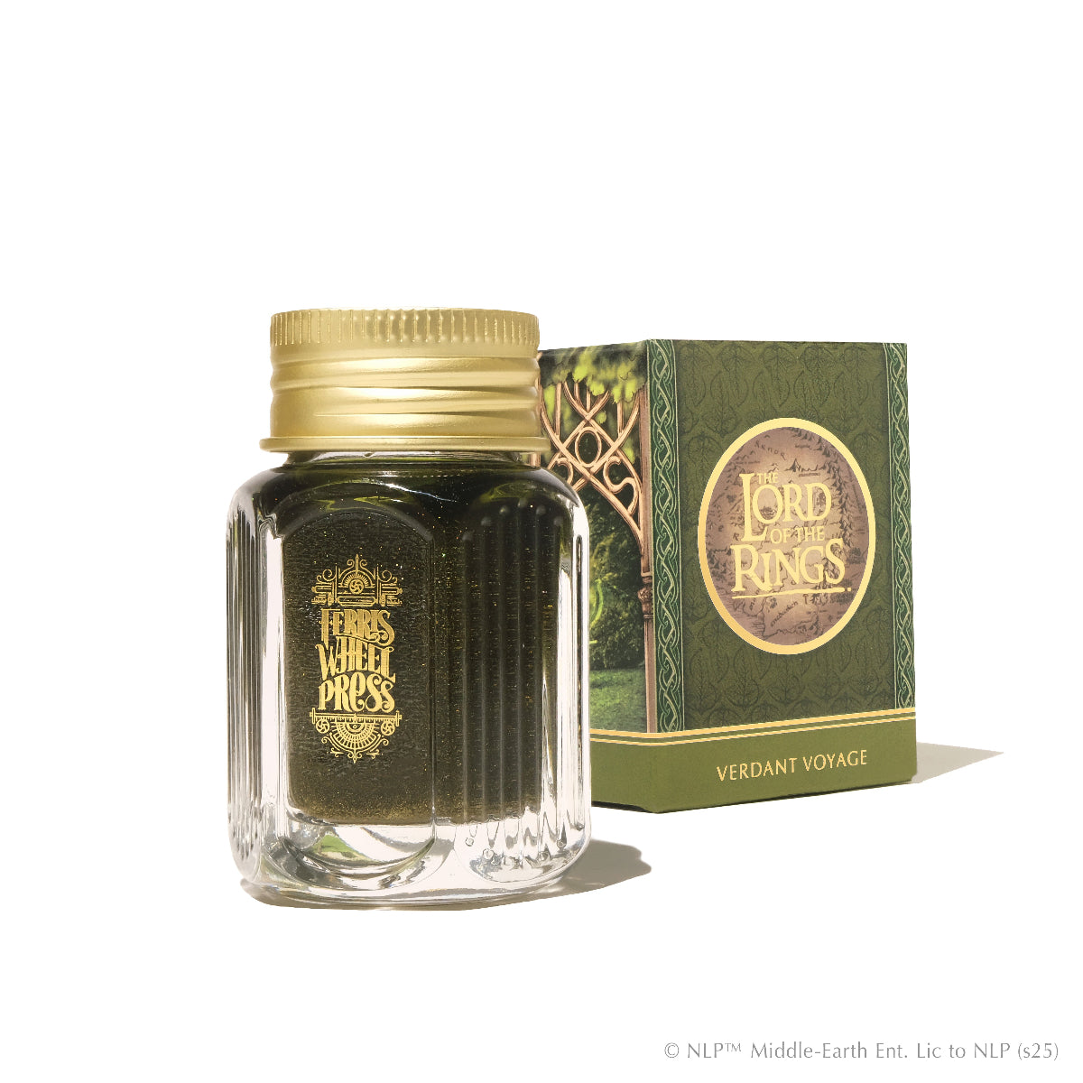 Ferris Wheel Press x Lord of the Rings Ink Bottle - Verdant Voyage - 28 ml-Pen Boutique Ltd