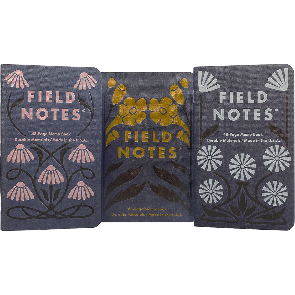 Field Notes Memobook - Fall Flower (68th Quarterly Limited Edition)-Pen Boutique Ltd
