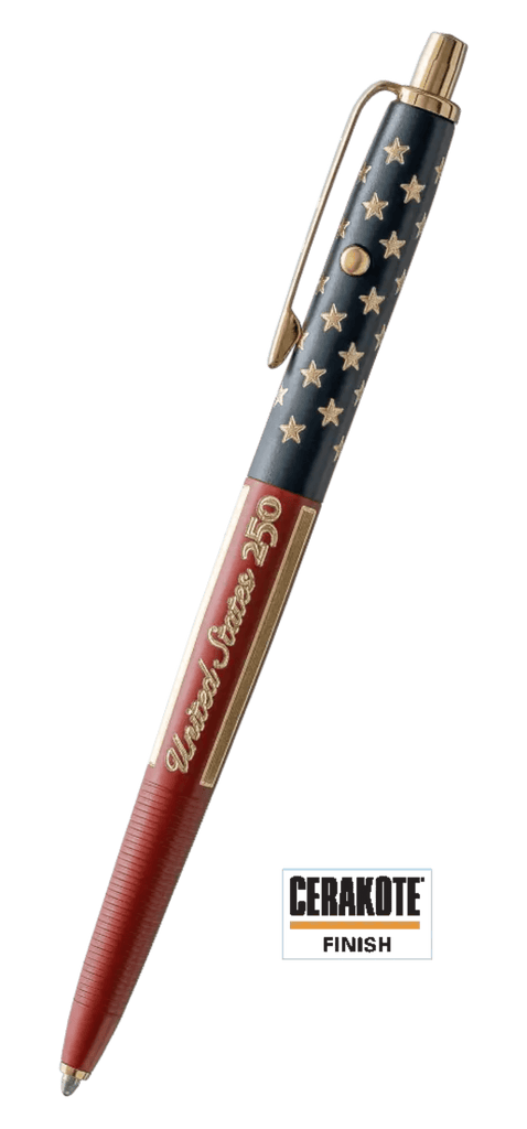 Fisher Space America 250 Cerakote Astronaut Space Pen – Stars & Stripes Numbered Limited Edition - Pen Boutique Ltd