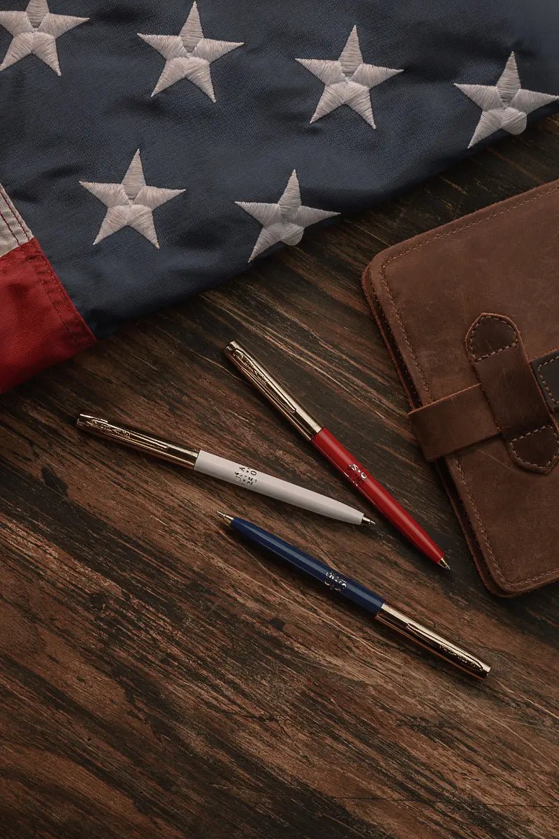 Fisher Space America 250 Red, White & Blue Cap-O-Matic Space Pen Set – Special Edition - Pen Boutique Ltd