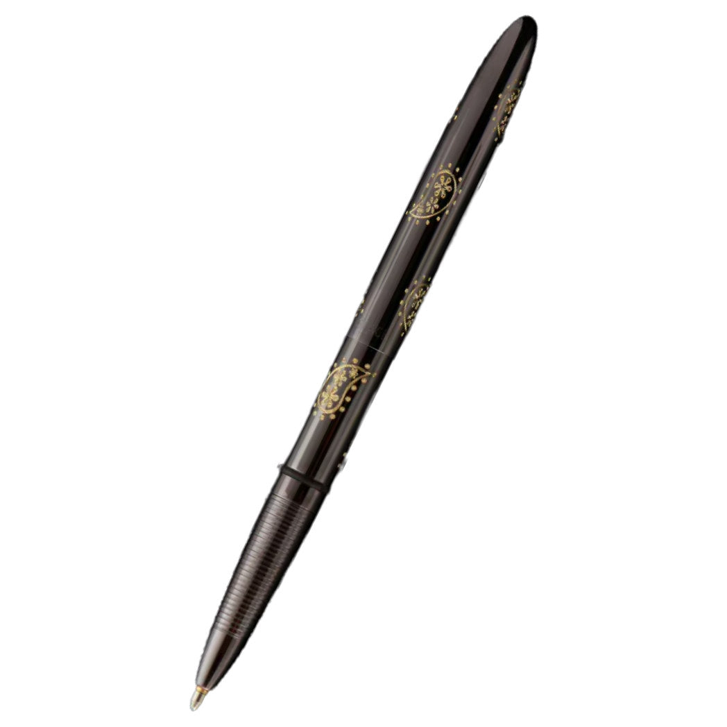 Fisher Space Bullet Titanium Nitride - Dark Matte Black (Paisley Desig - Pen  Boutique Ltd