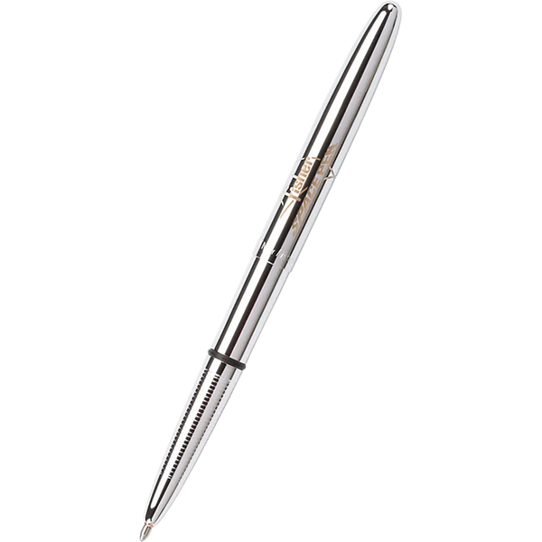 Fisher Space Pen Chrome Bullet with Logo Ballpoint Pen-Pen Boutique Ltd