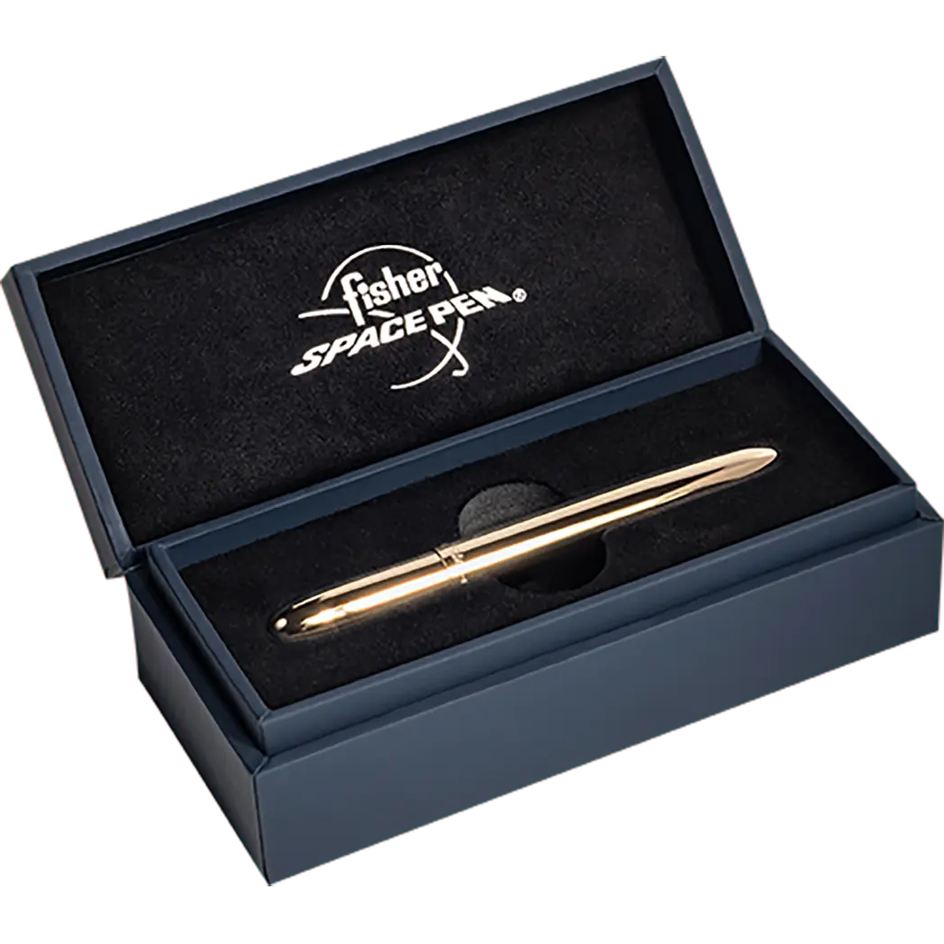 Fisher Space Pen Gold Titanium Nitride Bullet Ballpoint Pen-Pen Boutique Ltd