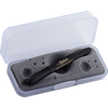 Fisher Space Pen Matte Black Bullet with Logo Ballpoint Pen-Pen Boutique Ltd