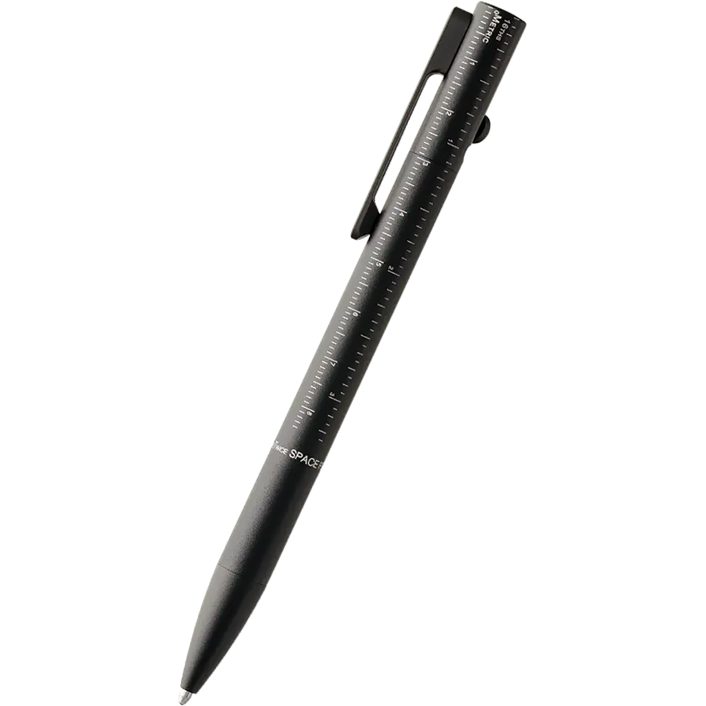 Fisher Space Pen Measure Twice™ Tactical Bolt Action Ballpoint Pen - Matte Black-Pen Boutique Ltd