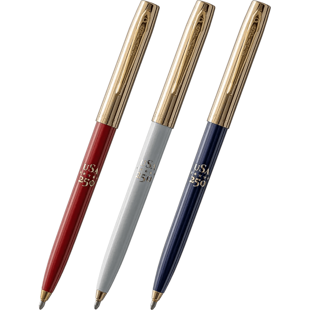Fisher Space America 250 Red, White & Blue Cap-O-Matic Space Pen Set – Special Edition - Pen Boutique Ltd