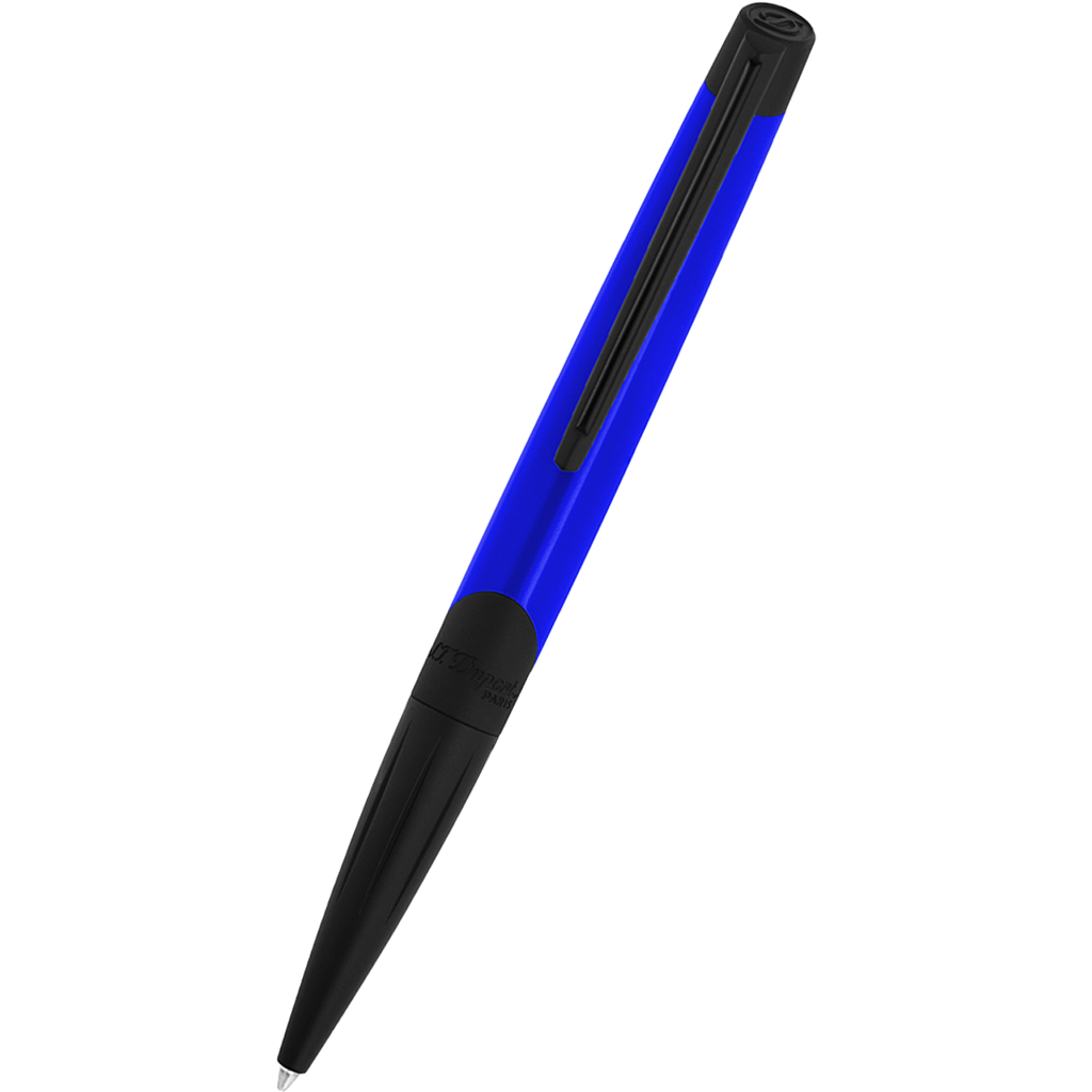 S T Dupont Defi Millennium Ballpoint Pen - Fluo Blue-Pen Boutique Ltd