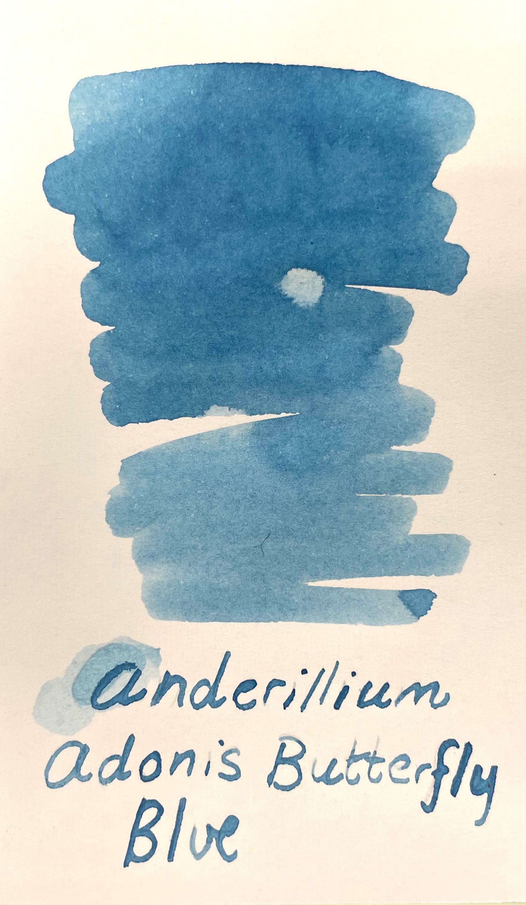 Anderillium Lepidopteran Ink - Adonis Butterfly Blue - 1.5 oz-Pen Boutique Ltd