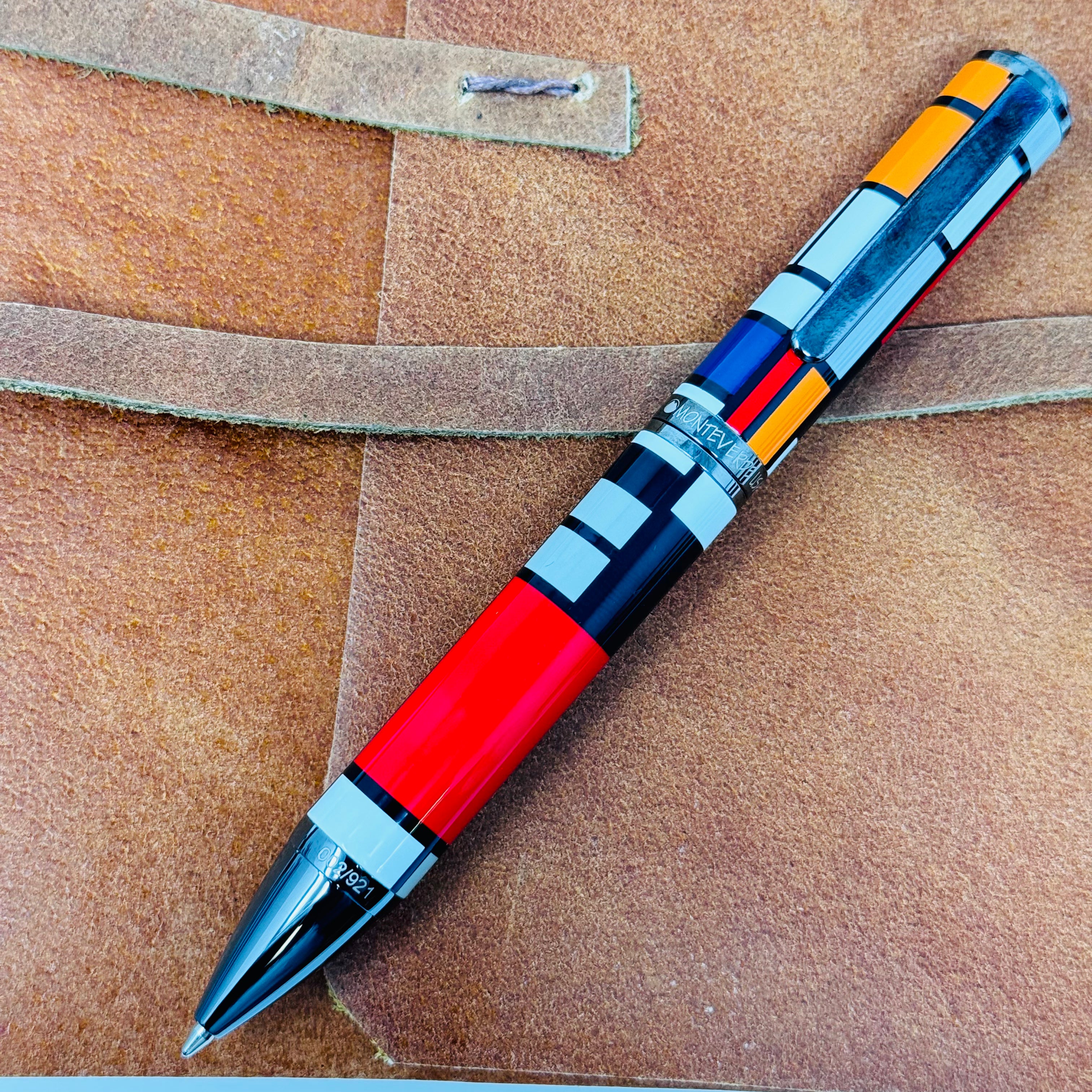 Monteverde Regatta Mondrian Limited Edition 921 Ballpoint Pen-Pen Boutique Ltd