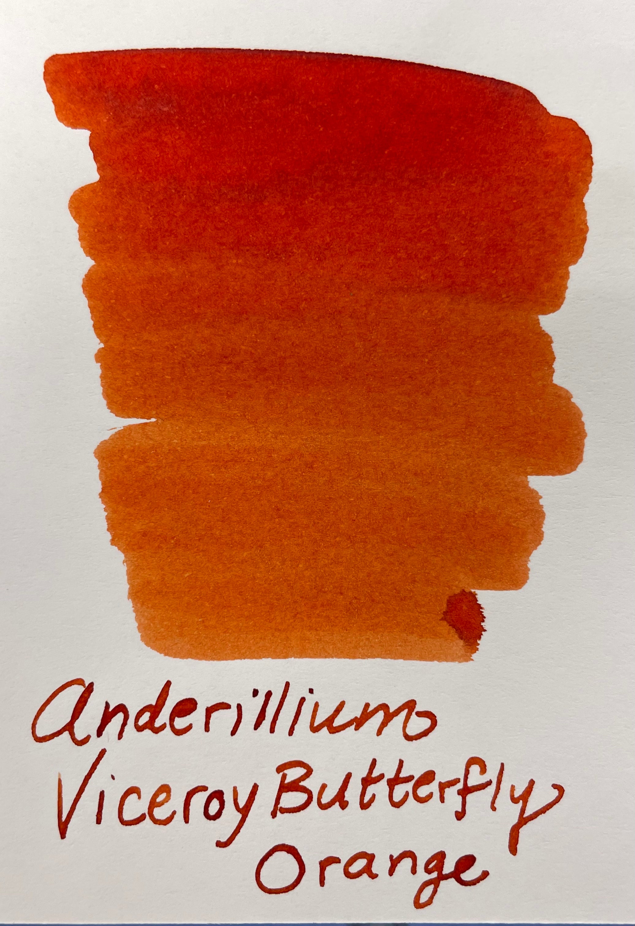 Anderillium Lepidopteran Ink - Viceroy Butterfly Orange - 1.5 oz-Pen Boutique Ltd