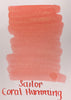 Sailor Compass Dipton Bottle Ink - Shimmer - Coral Humming-Pen Boutique Ltd
