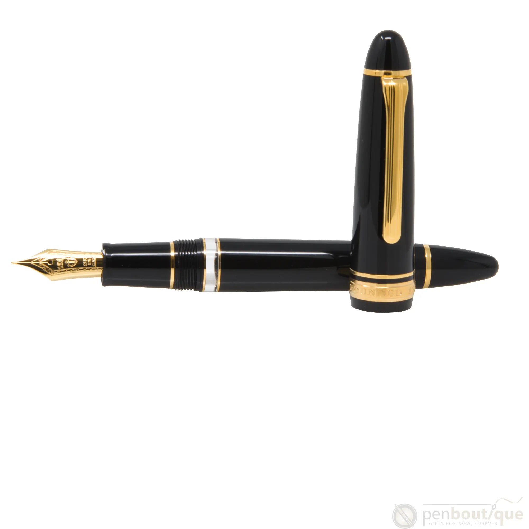 Sailor Fountain Pen - 1911L Realo - Black/Gold-Pen Boutique Ltd