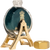 Ferris Wheel Press Ink Bottle - Carriage - 38ml (Gold Polished Edition)-Pen Boutique Ltd