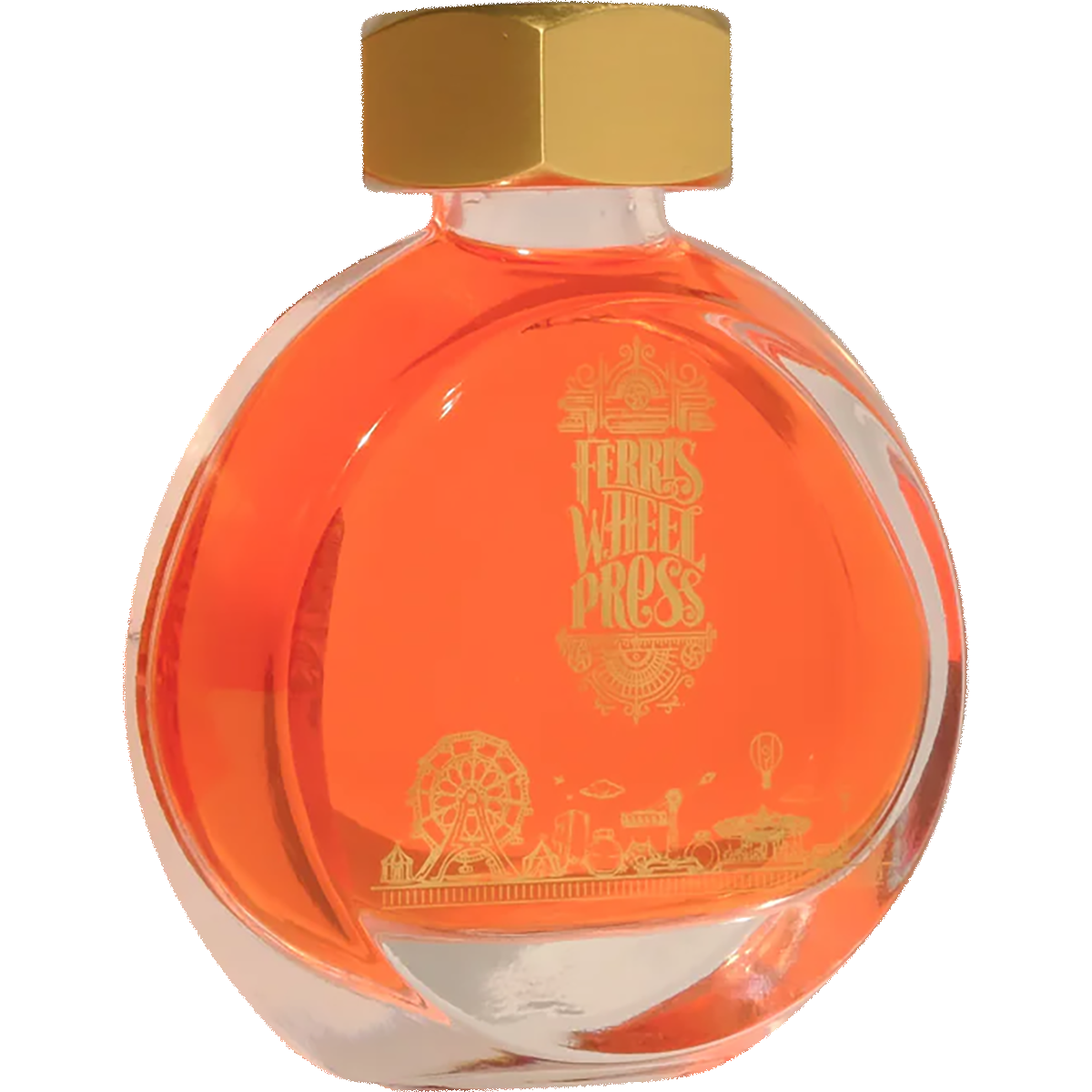 Ferris Wheel Press Ink Bottle - Golden Gate Glow - 38ml-Pen Boutique Ltd