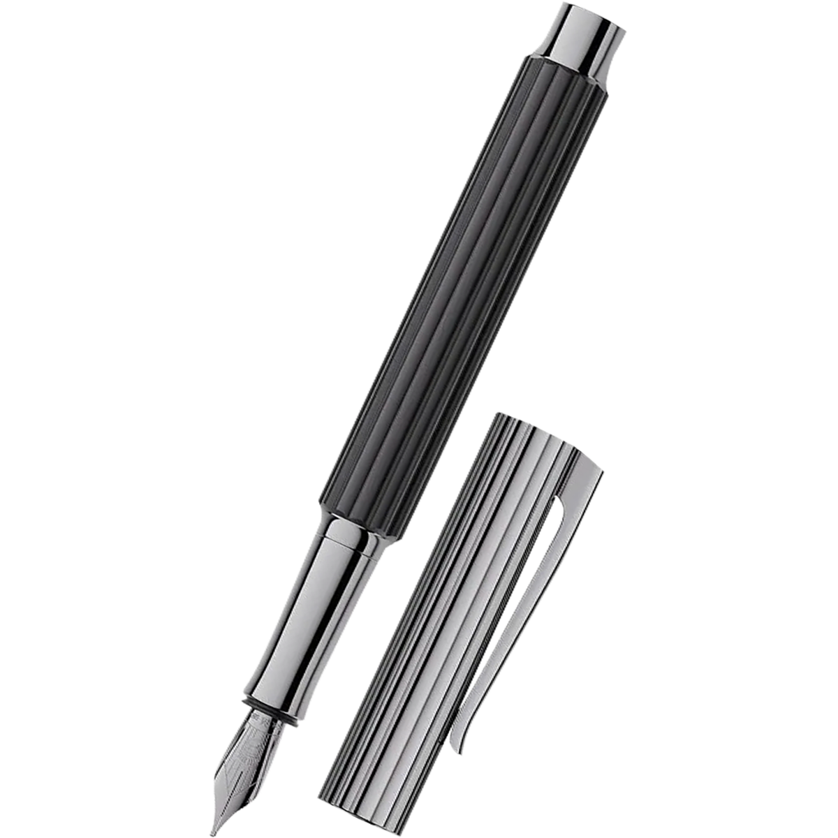 Graf Von Faber-Castell Bloom Fountain Pen - Ebony-Pen Boutique Ltd