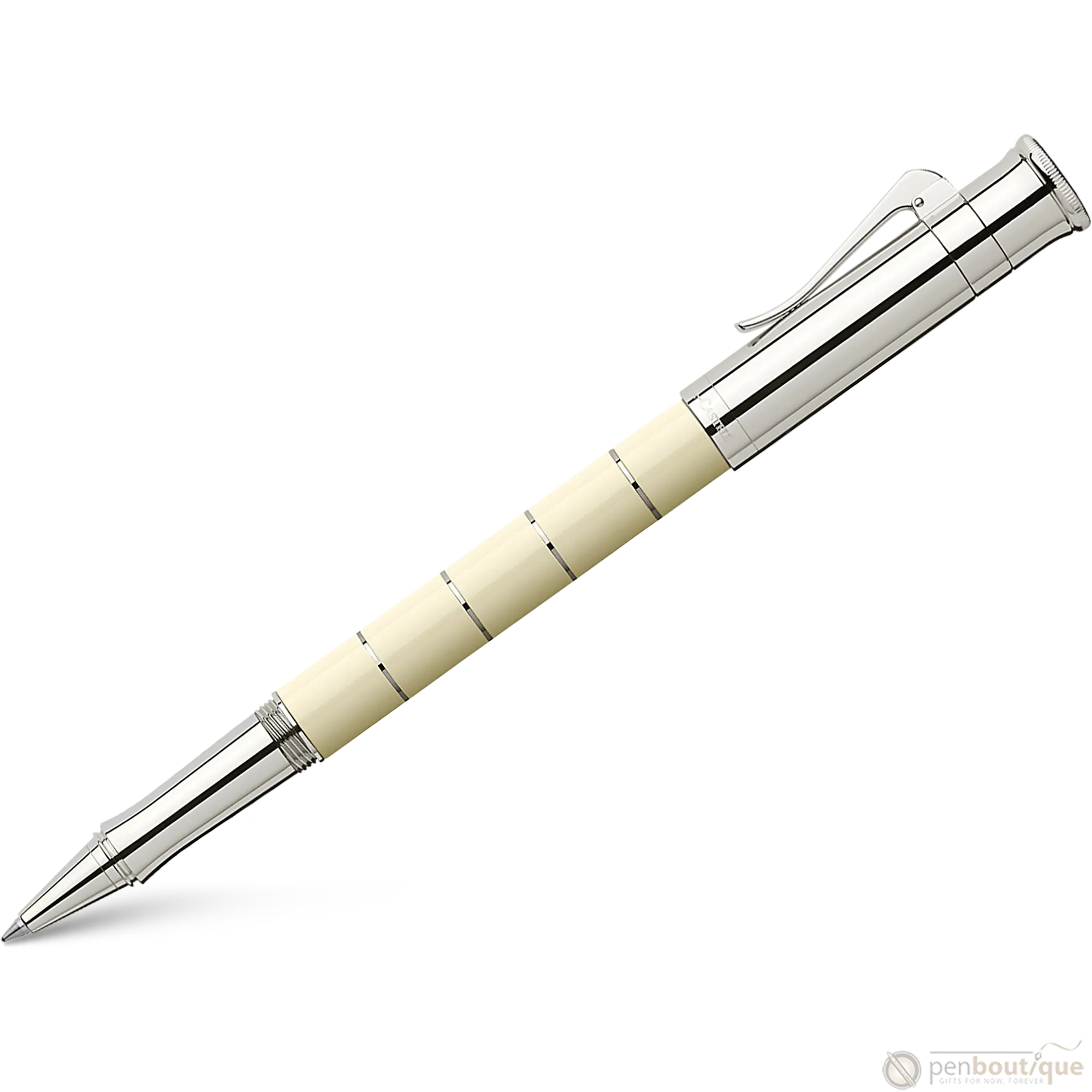 Graf Von Faber-Castell Classic Anello Ivory Rollerball Pen-Pen Boutique Ltd