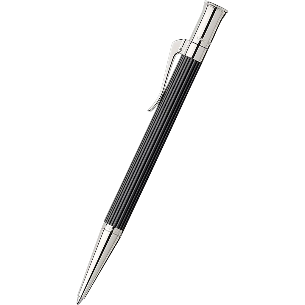 Graf Von Faber-Castell Classic Ebony Ballpoint with Platinum Trim-Pen Boutique Ltd