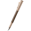 Graf Von Faber-Castell Classic Fountain Pen - Snakewood - Rose Gold Trim (Special Edition)-Pen Boutique Ltd