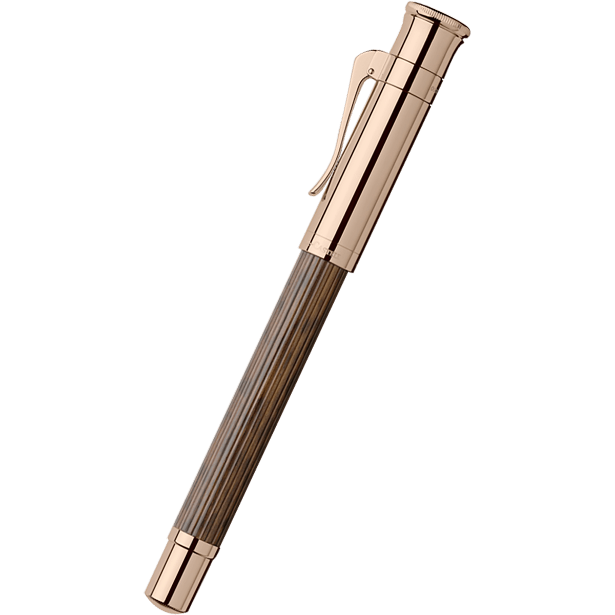 Graf von Faber-Castell Snakewood Fountain Pen – Rose Gold Trim Graf von Faber-Castell Snakewood Fountain Pen – Rose Gold Trim