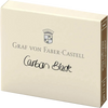 Graf Von Faber-Castell Design 6 Carbon Black Ink Cartridges-Pen Boutique Ltd