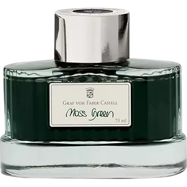Graf Von Faber-Castell Design Moss Green 75ml Ink Bottle-Pen Boutique Ltd