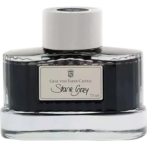 Graf Von Faber-Castell Design Stone Grey 75ml Ink Bottle-Pen Boutique Ltd