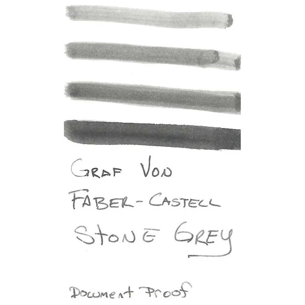 Graf Von Faber-Castell Design Stone Grey 75ml Ink Bottle-Pen Boutique Ltd