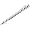 Graf Von Faber-Castell Guilloche Barley Rhodium Fountain Pen-Pen Boutique Ltd