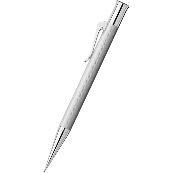 Graf Von Faber-Castell Guilloche Barley Rhodium Mechanical Pencil-Pen Boutique Ltd
