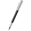 Graf Von Faber-Castell Guilloche Black Fountain Pen-Pen Boutique Ltd