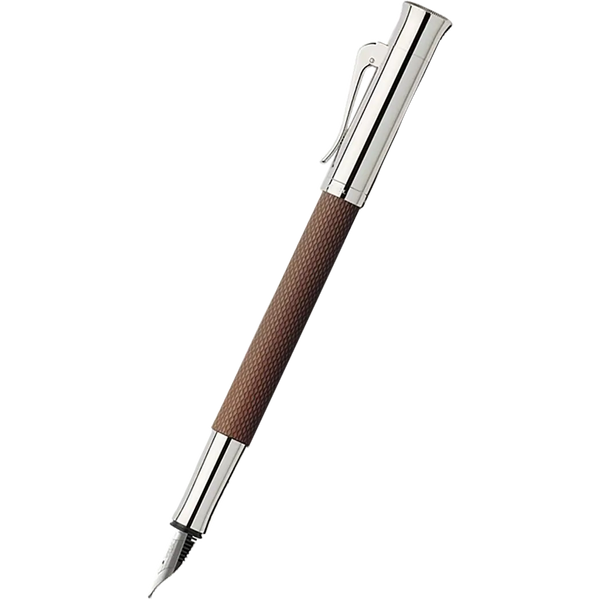 Graf Von Faber-Castell Guilloche Cognac Fountain Pen-Pen Boutique Ltd