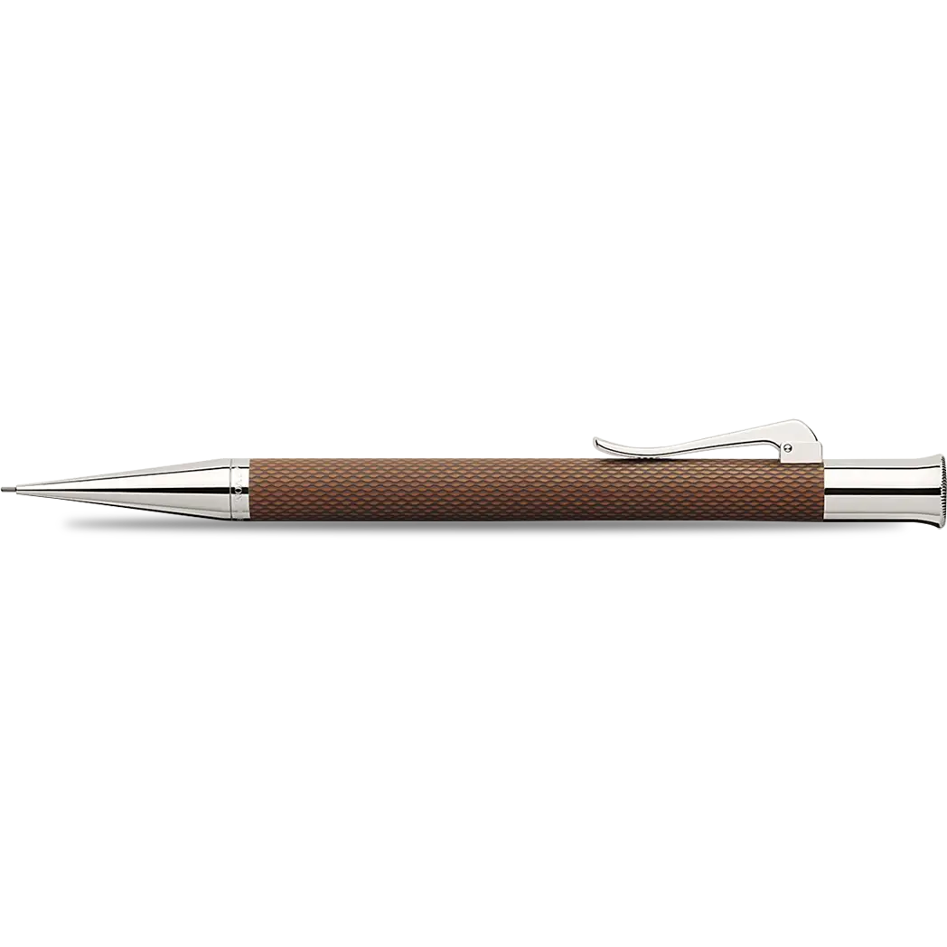 Graf Von Faber-Castell Guilloche Cognac Mechanical Pencil-Pen Boutique Ltd