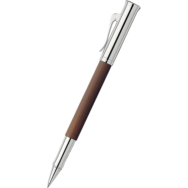 Graf Von Faber-Castell Guilloche Cognac Rollerball Pen-Pen Boutique Ltd