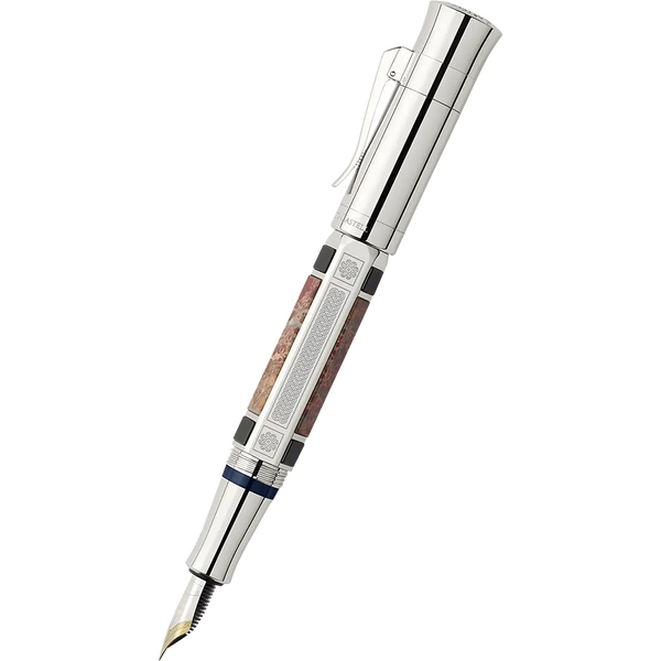 Graf Von Faber-Castell Pen of the Year 2014 PLATINUM Fountain Pen-Pen Boutique Ltd