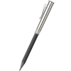 Graf Von Faber-Castell Perfect Pencil, Platinum Plated Cap, Black-Pen Boutique Ltd