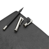Graf Von Faber-Castell Perfect Pencil, Platinum Plated Cap, Black-Pen Boutique Ltd