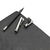 Graf Von Faber-Castell Perfect Pencil, Platinum Plated Cap, Black-Pen Boutique Ltd