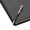 Graf Von Faber-Castell Perfect Pencil, Platinum Plated Cap, Black-Pen Boutique Ltd