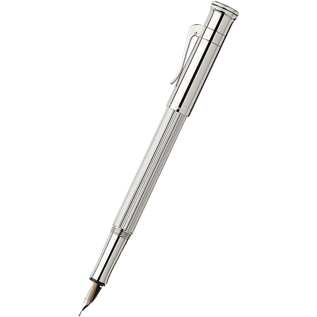 Graf von Faber-Castellクラシック スターリングシルバー Graf Von Faber-Castell Sterling Silver Classic Fountain Pen