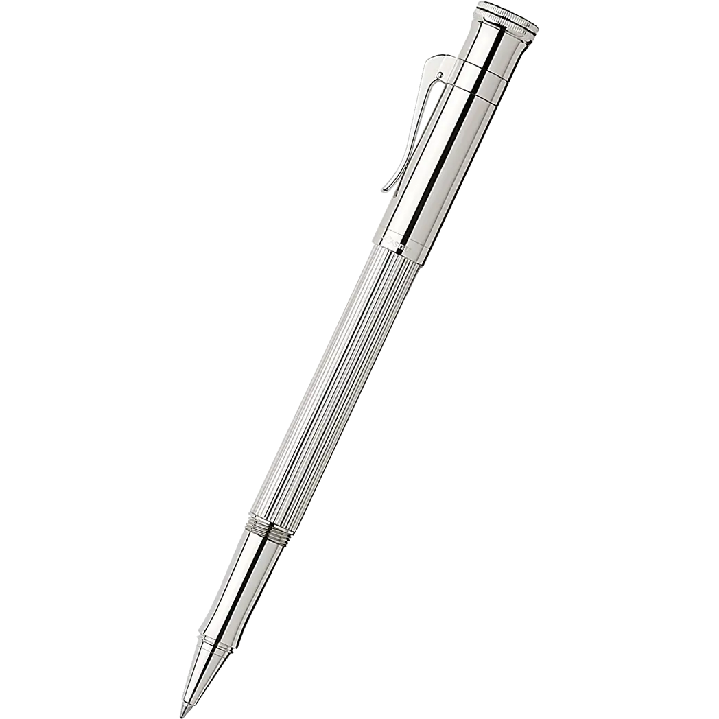 Graf von Faber-Castell Classic Rollerball Pen Sterling Silver-Pen Boutique Ltd