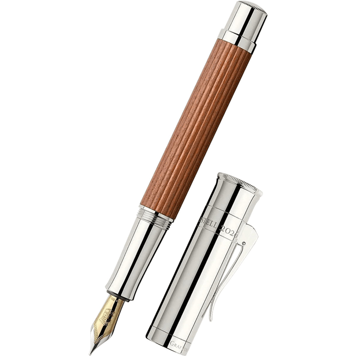 Graf Von Faber-Castell Classic Magnum Fountain Pen - Pernambuco Wood (Anniversary Edition) - Pen Boutique Ltd