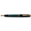 Pelikan Souveran Fountain Pen - M600 Black/Green-Pen Boutique Ltd